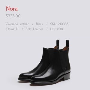 Grenson Nora Black Leather Chelsea Boot